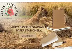 How is eco-friendly stationery different from regular stationery?