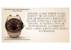 Time, location and financial freedom opportunity