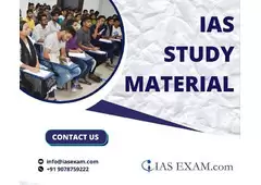 IAS Study Material- Join Today