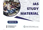 IAS Study Material- Join Today