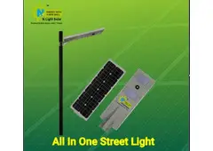 Inbuilt solar street light