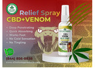 Joint Pain Relief in Sunrise FL | Relief Spray CBD+VENOM for Fast Action Pain Support