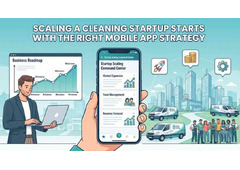 Scaling a Cleaning Startup Starts with the Right Mobile App Strategy
