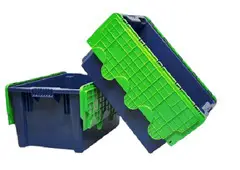 Durable Plastic Moving Boxes Rental for Safe Packing