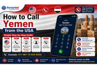 How to Call Yemen - AmanTel