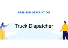 Truck Dispatcher Job Description