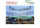 Volvo Amazon Euro type (1956-1970) bumpers by stainless steel new