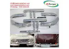 Volvo PV444 (1947-1958) bumpers by stainless steel new