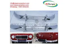 Volvo PV544 Euro type (1958-1965) bumpers by stainless steel new