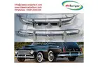 Volvo PV 544 USA type (1958-1965) bumpers by stainless steel new