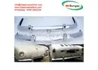 Volkswagen Karmann Ghia Euro style bumpers (1967 – 1969) by stainless steel new