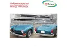 Volkswagen Karmann Ghia (1972-1974) bumpers by stainless steel new