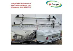 Volkswagen Karmann Ghia T34 (1962-1965) bumpers by stainless steel new